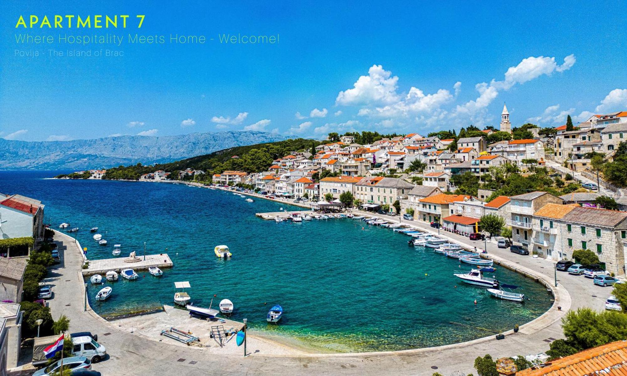 Apartman 7 Povlja  Exteriér fotografie
