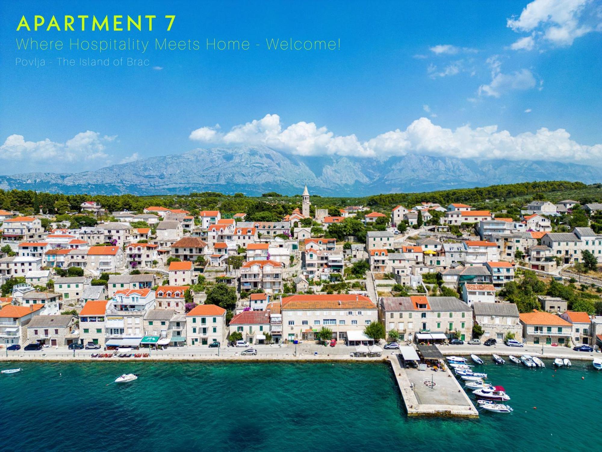 Apartman 7 Povlja  Exteriér fotografie